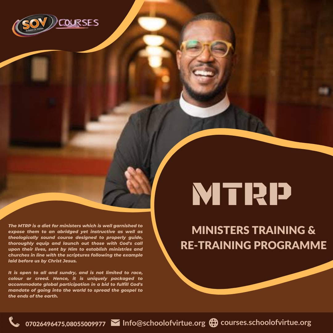 Ministers Training and Re-training Programme (MTRP)